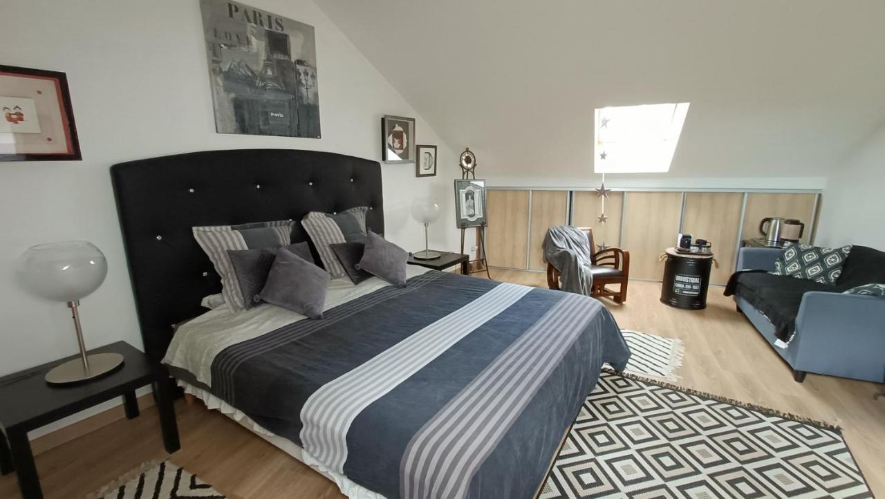 Duplex Contemporain Terrasse Exterieure Parking Apartman Leves Kültér fotó